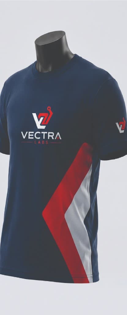 Branded apparel mockup on mannequin