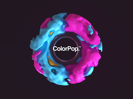 3D logo design animation