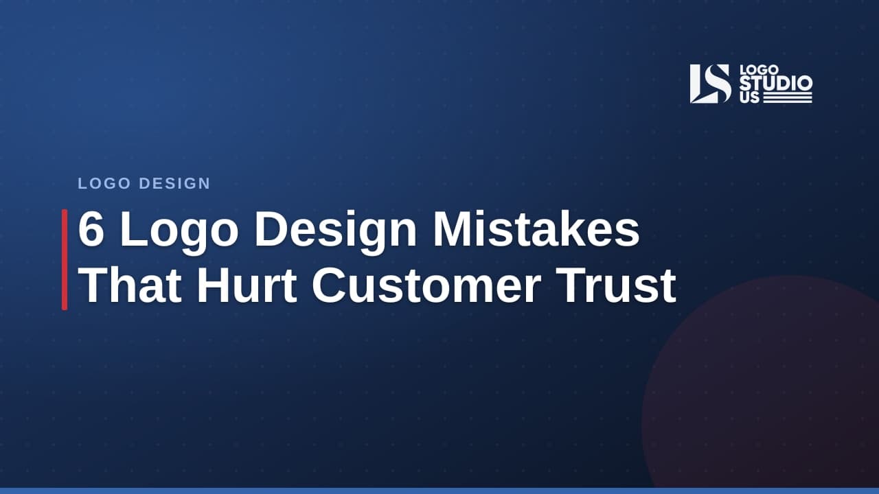 Business owner reviewing a logo design on a laptop to assess brand trust