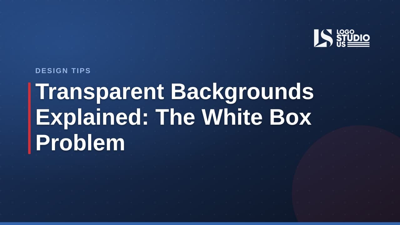 Logo shown against a checkerboard pattern indicating a transparent background
